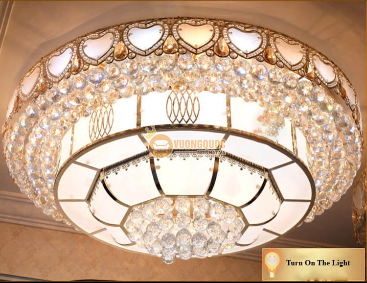 Đèn ốp trần nhập khẩu thiết kế sang trọng độc đáo CM218-11